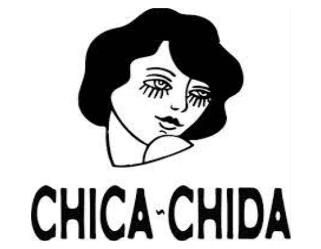 Illustrated logo of a woman's face with the text 'CHICA-CHIDA'.