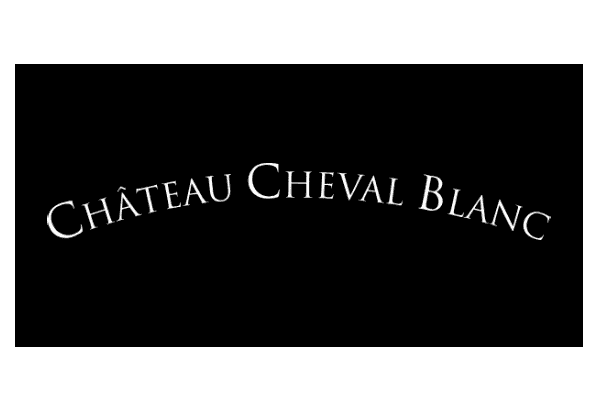 Cheval Blanc logo on black background
